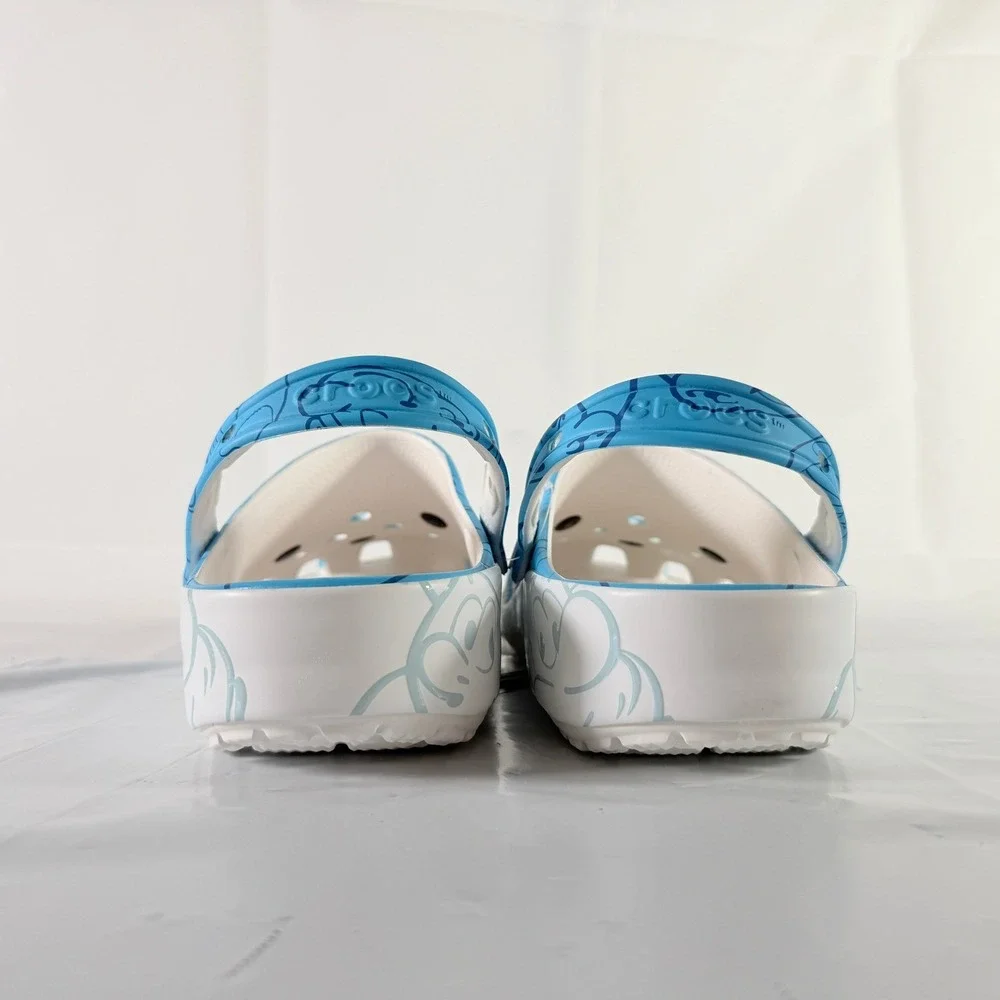 Crocs Smurfs‎ Classic Clog Blue Multi Mens 9 Womens 11 210820-90H New